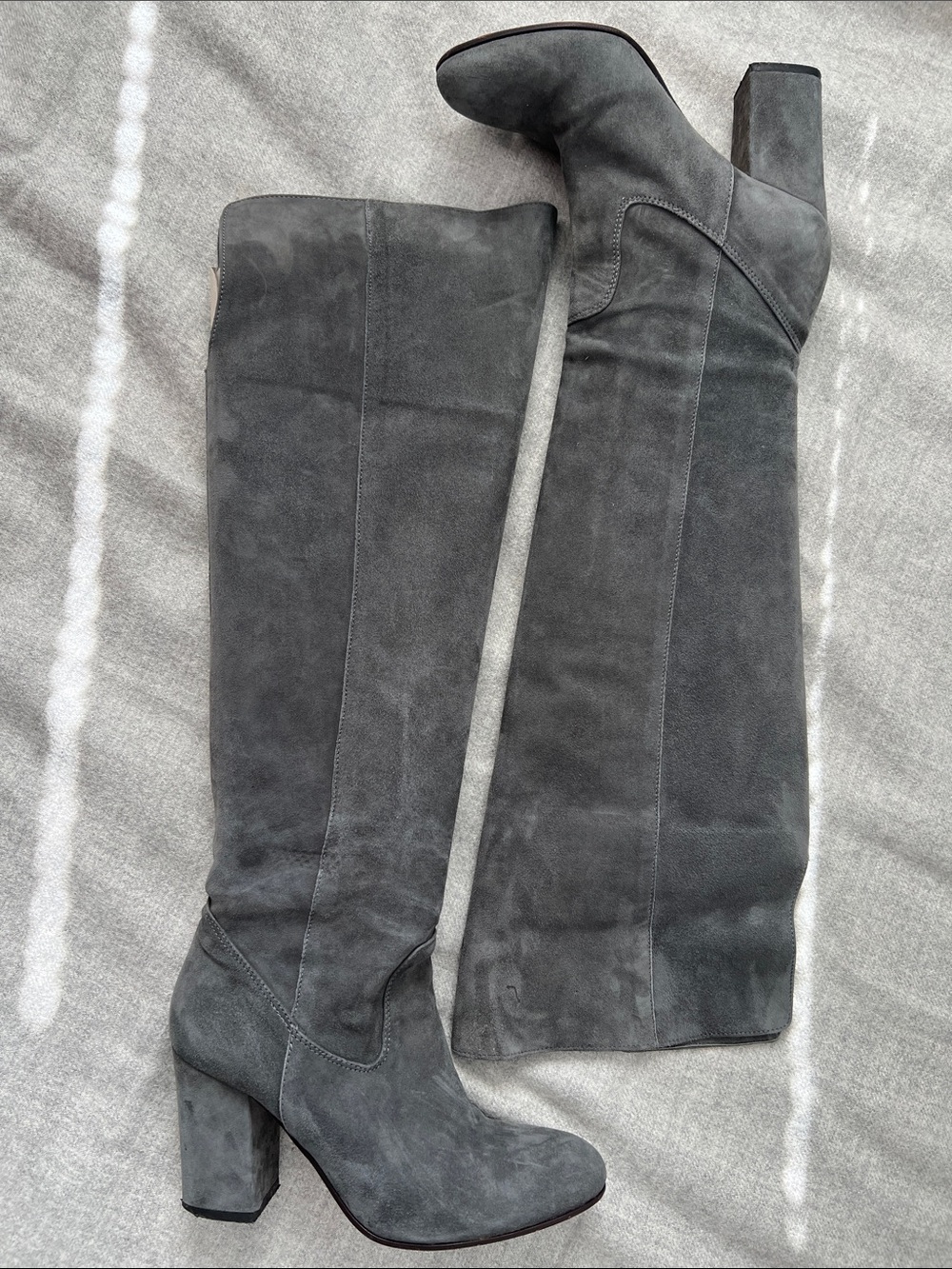 Balley Women's Knee-high Fold-over Suede Boots Size 36u